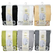 Wholesale - 71x71" "AS IS" SOLID POLYESTER SHOWER CURTAINS WITH HOOKS ASST C/P 48, UPC: 810002208584